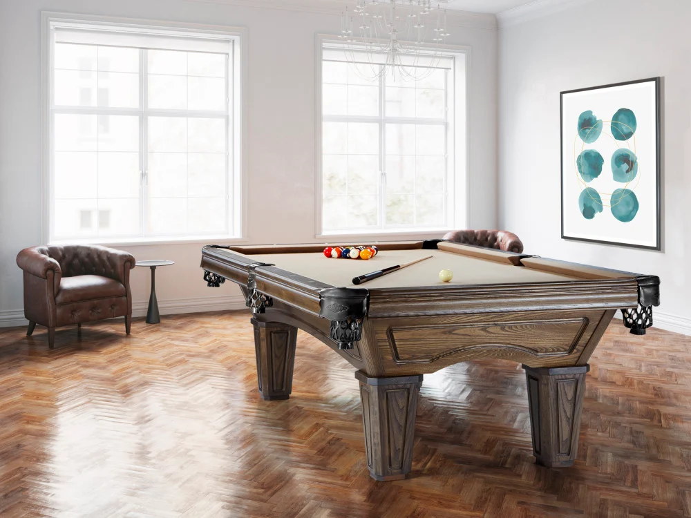 Glenwood 8' Pool Table with Tapered Leg - Image 14
