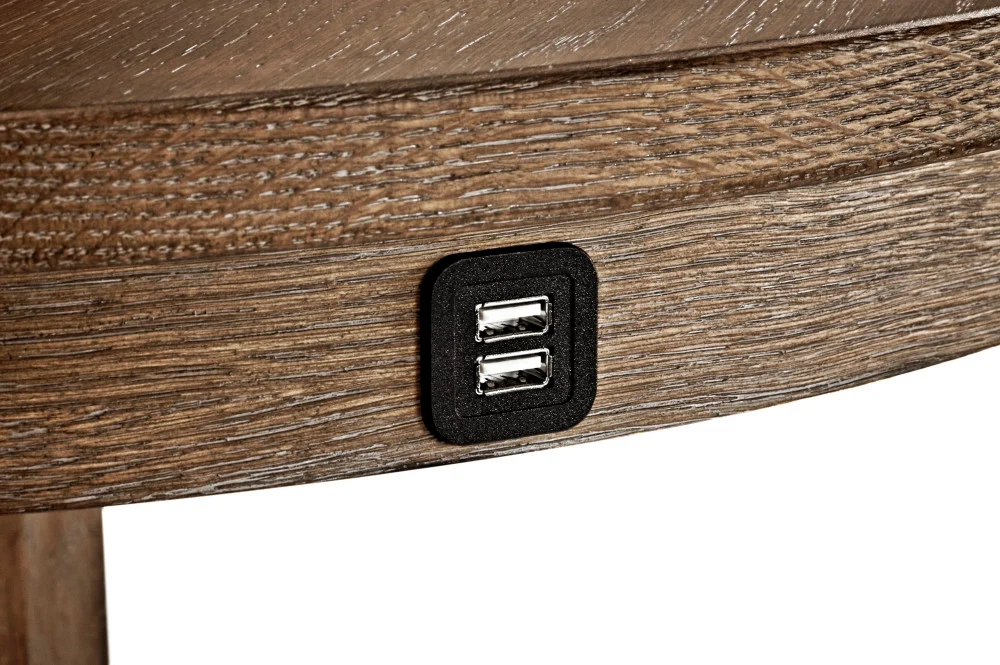 Traditional Pub Table & Stool Set (with USB Port) - Image 6