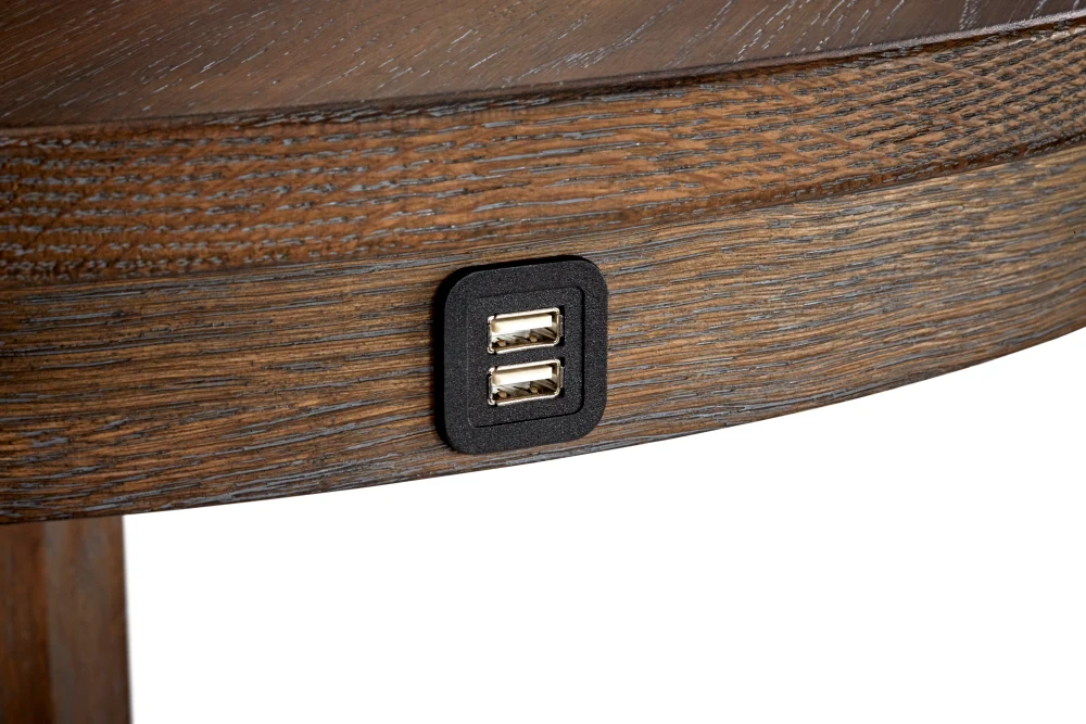 Traditional Pub Table with USB Port - Image 11